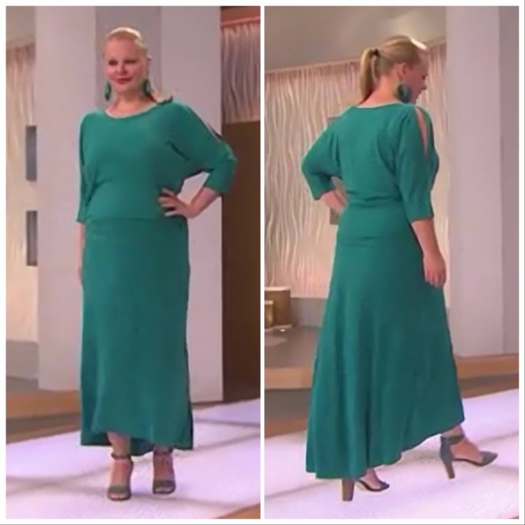 ❌SOLD❌Peekaboo Sleeve Top & Regular Maxi Skirt SET - Picture 4 of 12